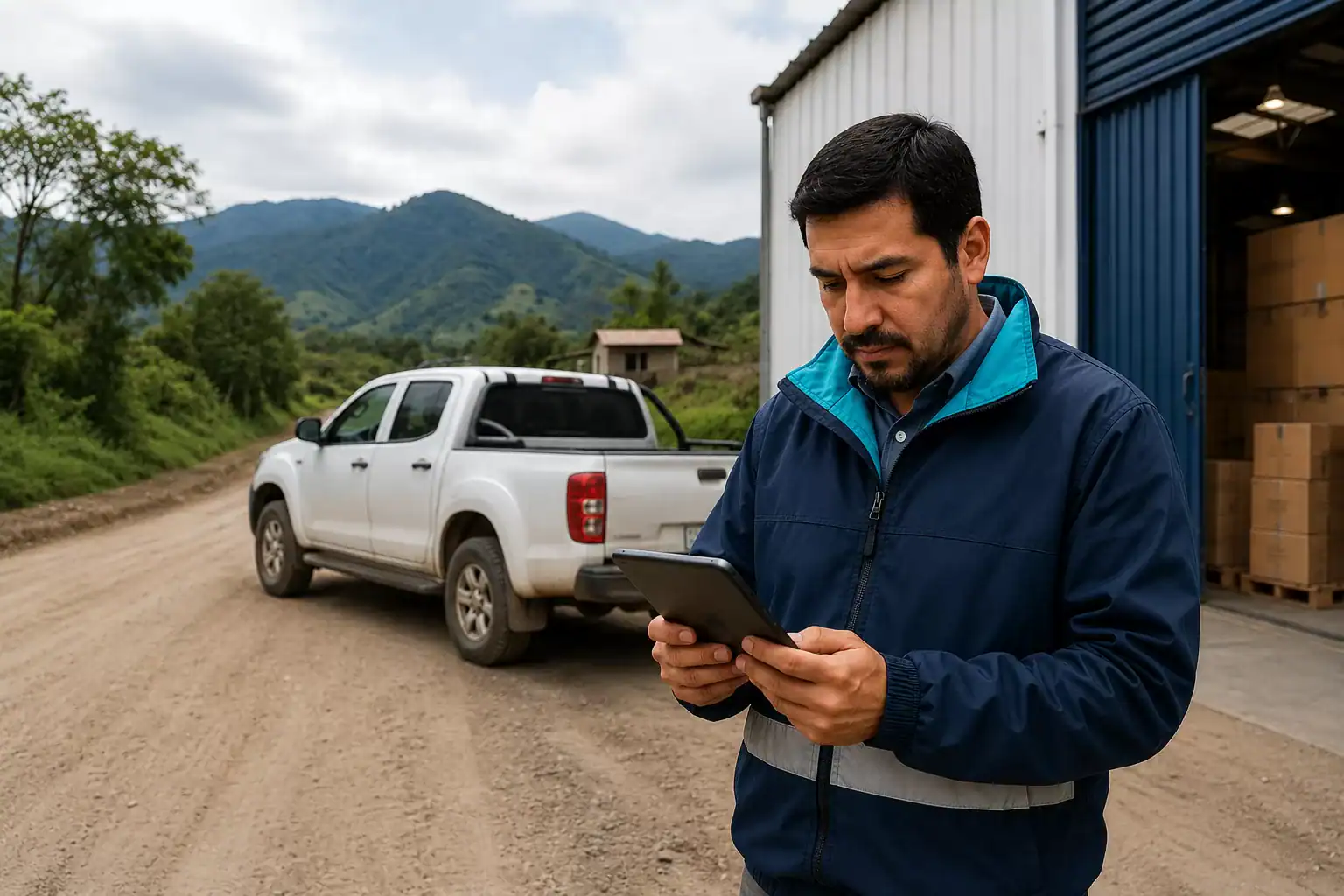 Seguimiento de camionetas: guía para flotas de empresa